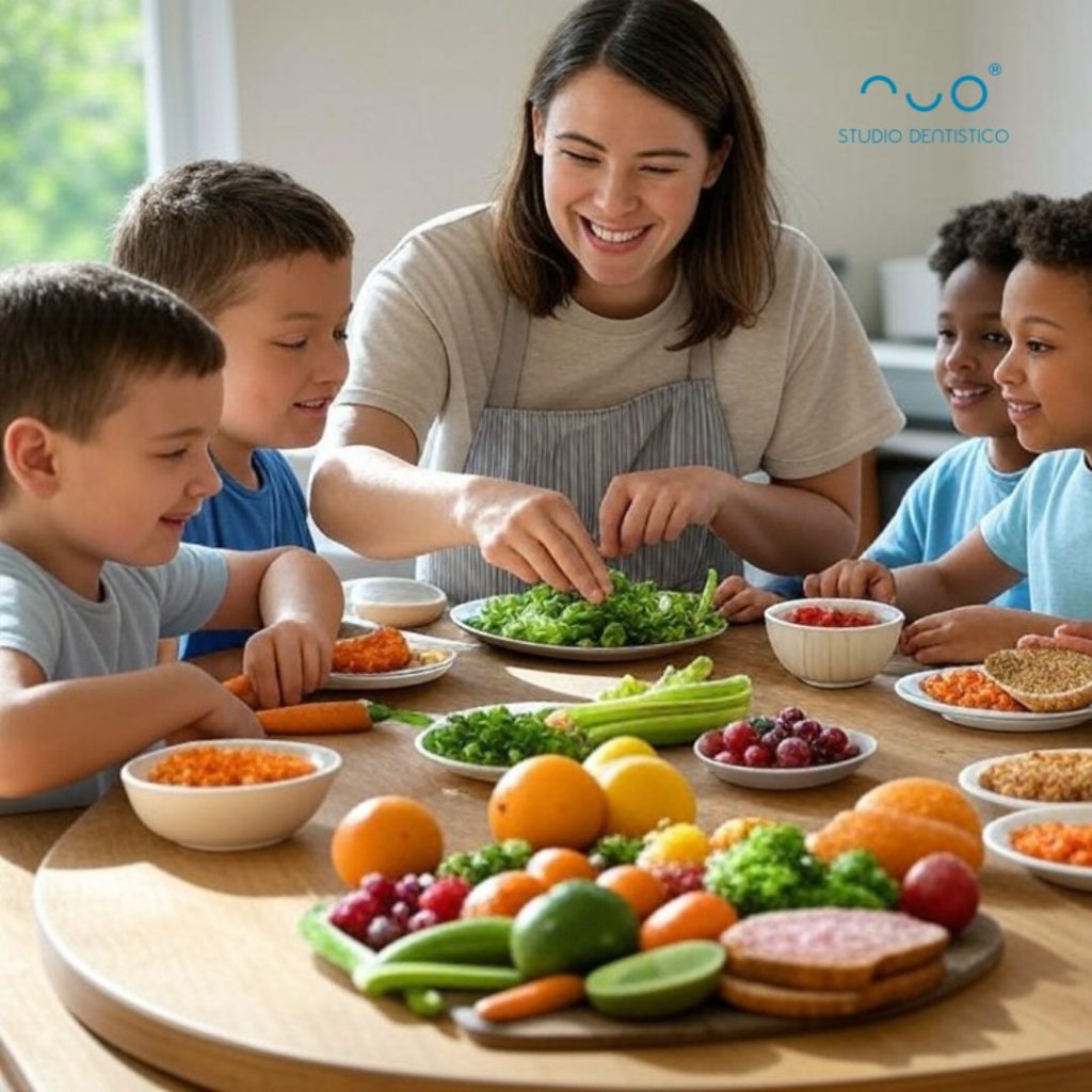 dentista vittoria cibo bambini